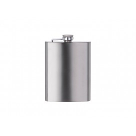 8oz/240ml Stainless Steel Hip Flask(Silver)（10/pack）
